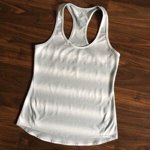 Athleta Chi Gray Ombre Racerback Tank Top​